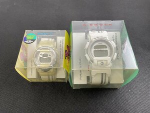 ◇KP004/CASIO カシオ G-SHOCK Gショック DW-003 / G MIX Baby-G　TOMI-E コラボモデル 2点セット　ペア/電池切・動作未確認/1円～