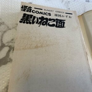 ○H265/楳図かずお 漫画 7冊セット 黒いねこ面/木の肌の花よめ/闇のアルバム/怪/呪い/1円～の画像6