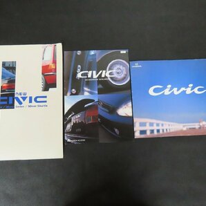 ◇Y194/HONDA CIVIC カタログまとめ 計7点セット/ホンダ/シビック/アクセサリーカタログ/旧車カタログ/1円～の画像4