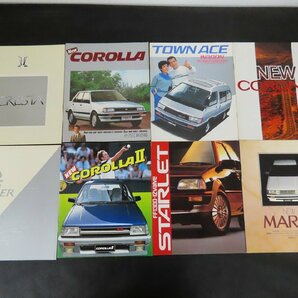 ◇Y198/TOYOTA カタログまとめ/STARLET/CARINA/セルシオ/SUPRA/CAMRY/COROLLA/旧車カタログ/1円～の画像4