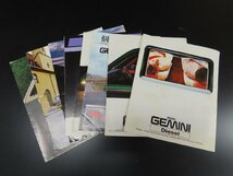 ◇Y221/ISUZU カタログまとめ 計9点セット/いすゞ/GEMINI/ファーゴ/ジェミニ/旧車カタログ/1円～_画像1