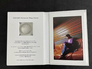 **P247/ZARD goods [WEZARD memorial ring charm * postcard ] slope . Izumi water /1 jpy ~