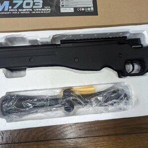 ※○M-702/CYMA CM703 L96A1 ボルトアクション スナイパーライフル エアガン リアルショックver/1円～の画像4