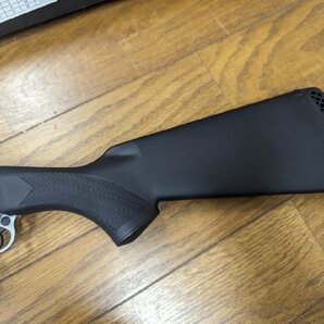 ※○M-708/S＆T ST870 レミントン Remington 870 MARINE MAGNUM シルバー STSPG06SBS/新品スペアマガジン付/エアコキ エアガン/1円～の画像10