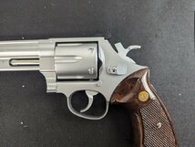 ※○M-078/クラウン CROWN　S＆W M629 44マグナム 6インチ シルバータイプ ホップアップガスリボルバー/1円～_画像4