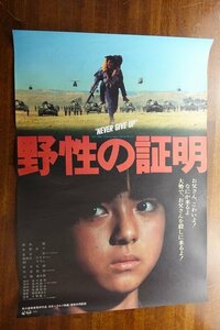 ※FO036/ /国内B2判 映画ポスター【 野性の証明 】監督 佐藤 純彌/主演 高倉健 薬師丸 ひろ子 他/