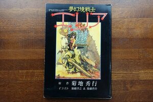 *IO068/ out of print * Bandai 1985( Showa era 59 year ) issue fantasy . warrior Area model information separate volume original work : Kikuchi Hideyuki /