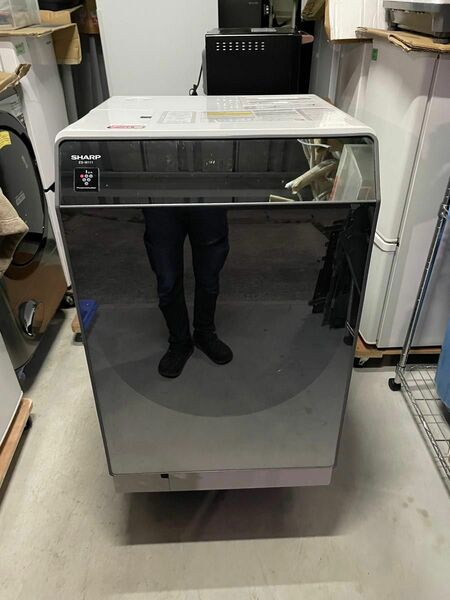引取歓迎愛知　SHARP　11kgドラム式洗濯機　ES-W111-SR 2019年製