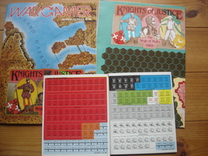 WAR GAMER　No.50　Knighits Of Justice　マルタ1565　ルール和訳無し　未カット未使用　