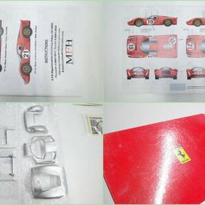 PJ32B◆現状品 MFH 1/24 K-116 フェラーリ Ferrari 330 P4 1967 Le Mans #19/21 ルマン LM 24Hour Full Detail kit モデルファクトリーヒロの画像8