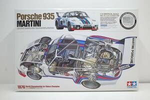 PJ26F◆現状品 12057/57 タミヤ 1/12 Porsche ポルシェ 935 マルティニ/マルティーニ MARTINI (エッチングパーツ付き) 1976 ビッグ 未組立