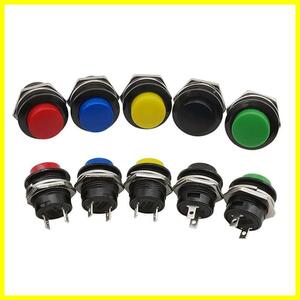  pushed . button (5 color / total 10 piece set ) switch mo- men tali type 6A/125V push switch [ car . small size consumer electronics etc. all-purpose is possible []