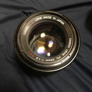 CANON FD 55mm 1:1.2 S.S.C. カメラレンズ マニュアルフォーカスの画像5