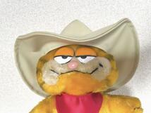 【激レア★タグ付】Garfield ガーフィールド ぬいぐるみ カウボーイ DAKIN ウエスタン プラッシュ plush ビンテージ ヴィンテージ_画像2