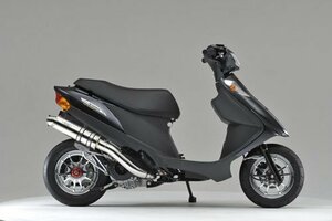 Realize アドレスV125 バイクマフラー BC-CF46A 2005年～2008年モデル対応 イグジスト SUS ステンレス マフラー シルバー V-308-010-00