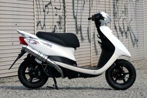 Realize 4st JOG ジョグ ジョグZR バイクマフラー JBH-SA36J JBH-SA39J O2センサー非対応 イグジスト ステンレス マフラー V-316-010-00