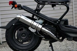 Realize ズーマー バイクマフラー JBH-AF58 BA-AF58 2001年～2012年モデル対応 FI車 イグジスト ステンレス シルバー V-303-010-00