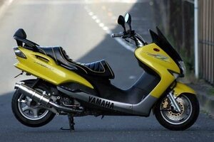 Realize マジェスティ125 バイクマフラー 5CA キャブ車・FI車共通 22Racing ステンレス マフラー パーツ バイク用品 バイク用 V-317-009-00