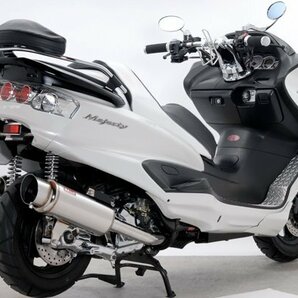 ROSSO マジェスティC バイクマフラー BA-SG03J 2002年～2006年モデル対応 ライネス ステンレス マフラー カスタム パーツ V-01-007-00の画像1