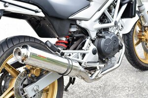 Realize VTR250 VTR-F Type LD バイクマフラー JBK-MC33 2009年～2016年 対応 FI車専用 アリア ステンレス カール V-515-FE-003-01