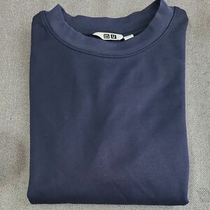 ユニクロ エアリズムコットンオーバーサイズTシャツ(5分袖)