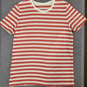 無印良品 ボーダー半袖Tシャツ