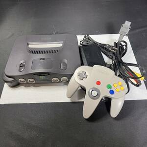 任天堂 Nintendo ニンテンドー 64 ゲーム ゲーム機 コントローラー 周辺機器 ブラック ケーブル 本体 箱付き 通電確認済み 長期保存品 