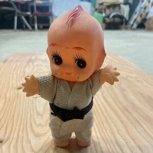 キューピー人形 昭和レトロ 柔道 袴 人形 おもちゃ 