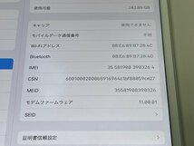 docomo 10.5インチiPad Pro WiFi+Cellular 256GB A1709 MPHH2J/A シルバー_画像7