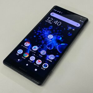 au Sony Ericsson Xperia XZ2 SOV37 リキッドブラック SIMロック解除済の画像1