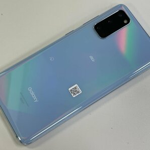 au SAMUSNG Galaxy S20 5G SCG01 クラウドブルー SIMロック解除済 ジャンクの画像2