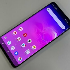 docomo SAMSUNG Galaxy S10 SC-03L プリズムブラック SIMロック解除済 ジャンクの画像1