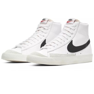 ☆NIKE BLAZER MID '77 VNTG 白/黒 26.5cm ナイキ ブレーザー ミッド 77 ヴィンテージ ブレザー BQ6806-100