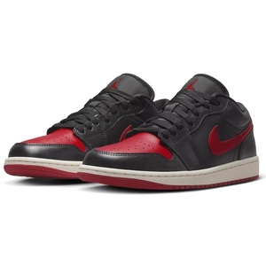 ☆NIKE WMNS AIR JORDAN 1 LOW 黒/赤 26.0cm ナイキ ウィメンズ エア ジョーダン 1 ロウ DC0774-061