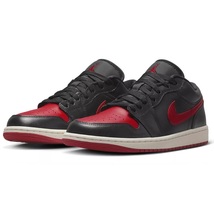 ☆NIKE WMNS AIR JORDAN 1 LOW 黒/赤 29.0cm ナイキ ウィメンズ エア ジョーダン 1 ロウ DC0774-061_画像1