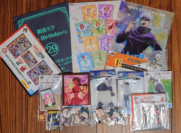 一番くじ景品☆呪術廻戦☆NARUTO☆五等分の花嫁☆初音ミク他全16点☆大特価