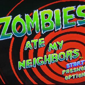 Genesis Zombies Ate My Neighbors 箱説なし カセットのみ 国内未発売 検 : ジェネシス メガドライブ MD 北米版の画像2