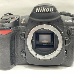 ★Nikon ニコン デジタル一眼レフカメラ D200 ボディのみ ブラック 動作未確認 ジャンク★003976の画像2