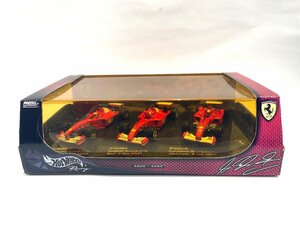 ★Hot Wheels Racing ホットウィールレーシング フェラーリ F1-2000 F2001 F2002 ミニカーセット 1/43 ミハエル シューマッハ 中古★003582