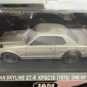 マイスト 他2台 1/43 ミニカー クラシック thunderbird showCar 日産 スカイライン GTR pgc10 1969 KPGC10 1970 の画像4