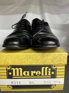 マレリー　ブラック　革靴　レディース　24 2/1 MARELLI 黒 シューズ