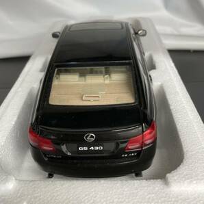 オートアート 1/18 2006 LEXUS GS 430 ブラック ミニカー の画像4