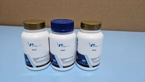 VitalMe バイタルミー 亜鉛 Zinc 50mg [250錠×3本(750日分)] サプリメント 3本セット