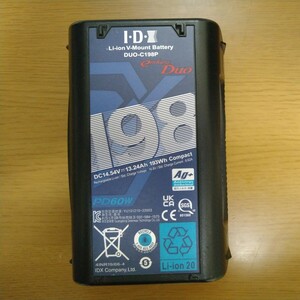 IDX DUO-C198P Vマウントバッテリー