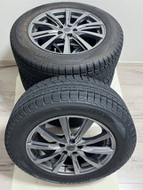 【バリ溝】ヨコハマ アイスガード 225/60R17 99Q G075 YFC GRASS ZX 17×7.0J ５穴PCD100 4本セットスバルXV使用_画像1