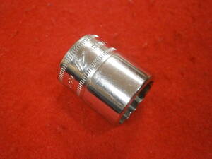 スナップオン Snap-on シャローソケット 17mm FM17 差込3/8sq (9.5mm) ショートソケット 12角 12P