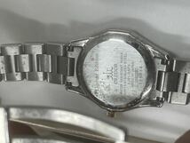 1円〜【稼働品/限定品】SEIKO セイコー CREDORクレドール/レディース腕時計 18KT/SS ダイヤ/ピンクシェル　4J81-0AF0_画像6