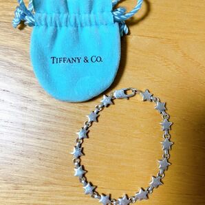 ティファニー TIFFANY&Co パフ　スター　ブレスレット シルバー 925刻印