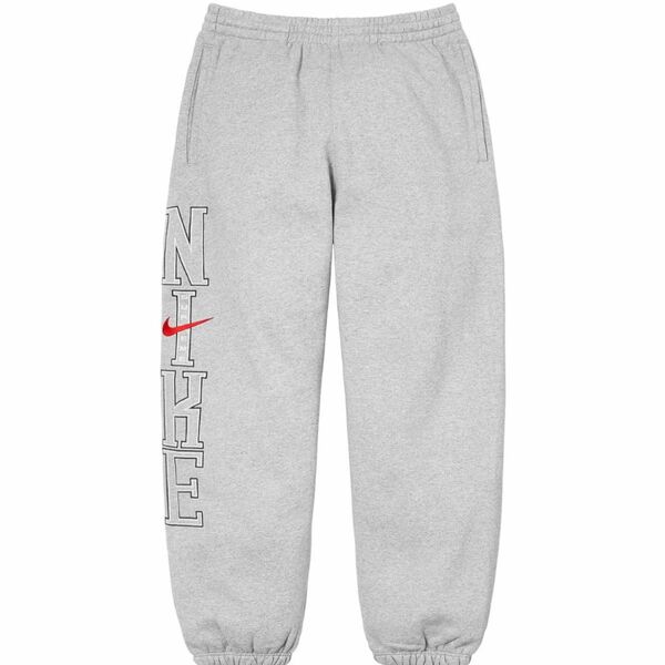 Supreme x Nike Sweatpant "Heather Grey"