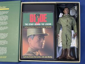 GIジョー GI JOE Masterpiece Edition Vol.1『 GIジョー アクション ソルジャー(黒人兵) 』ミリタリーフィギュア 1964 GI JOE & DELUXBOOK